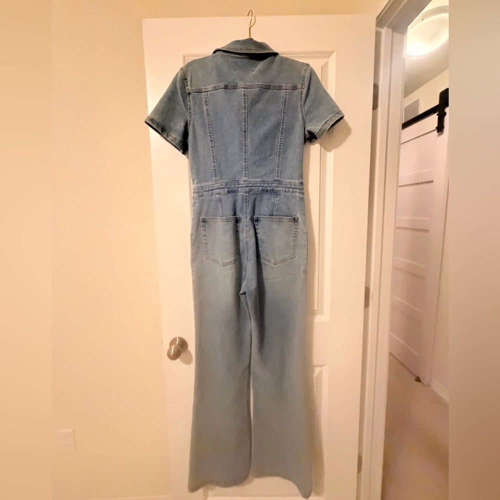 Signature 8 Denim Jumpsuit - Picture 8 of 13